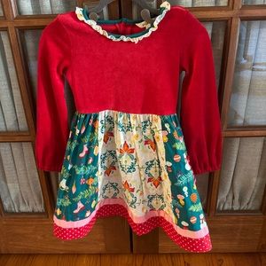 Matilda Jane Holly Daze Holiday Dress - Size 8